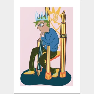 King of Swords Posters and Art